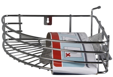 Полка для душа Ridder, 235 мм x 65 мм x 235 мм, хромовый