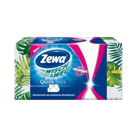 Бумажные полотенца Zewa W&W Quick Pack, 2 сл