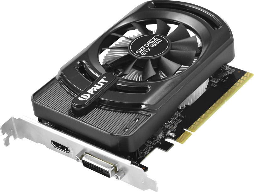 Vaizdo plokštė Palit GeForce GTX 1650 StormX OC NE51650S06G1-1170F, 4 GB, GDDR5