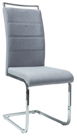 Ēdamistabas krēsls H441, gaiši pelēka, 41 cm x 42 cm x 102 cm
