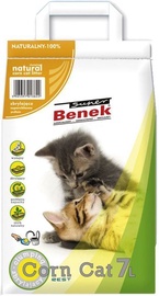 Наполнители для котов органический (комкующийся) Super Benek Corn Cat, 7 л