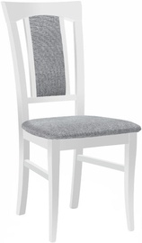 Ēdamistabas krēsls Halmar, balta