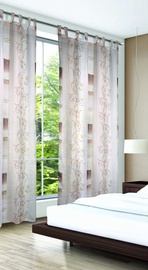 Дневные шторы Verners Nature Stripe, белый, 135 см x 245 см