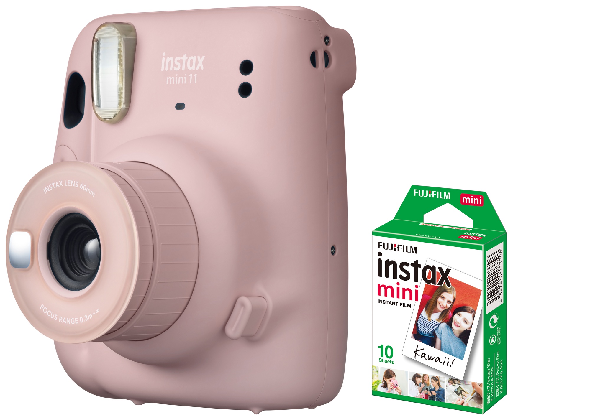 Momentinis Fotoaparatas Fujifilm Instax Mini 11 Blush Pink 10 Pl Senukai Lt