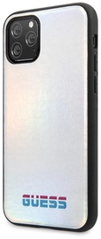 Guess Iridescent Back Case For Apple iPhone 11 Pro Silver