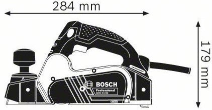Elektrinis oblius Bosch GHO16-82, 630 W
