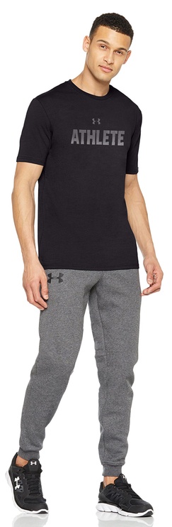 Футболка, мужские Under Armour, черный, S