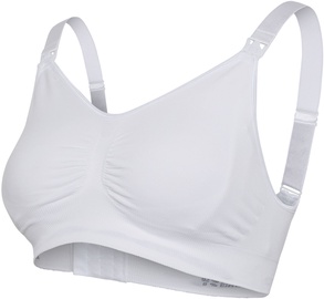 Carriwell Padded Maternity & Nursing Bra White M