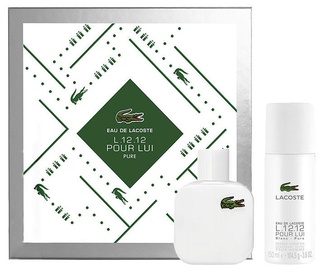 Lacoste Eau de Lacoste L.12.12 Blanc 50ml EDT + 150ml Deodorant Spray 2019