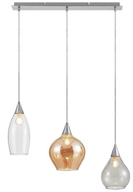 Verners Camino Ceiling Lamp 3x40W E14 Nickel