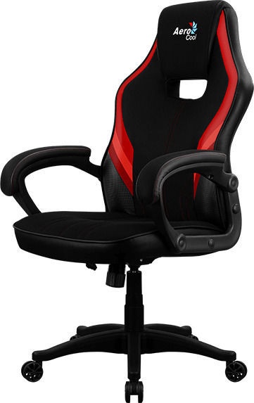 Игровое кресло aerocool aero 2 alpha black red