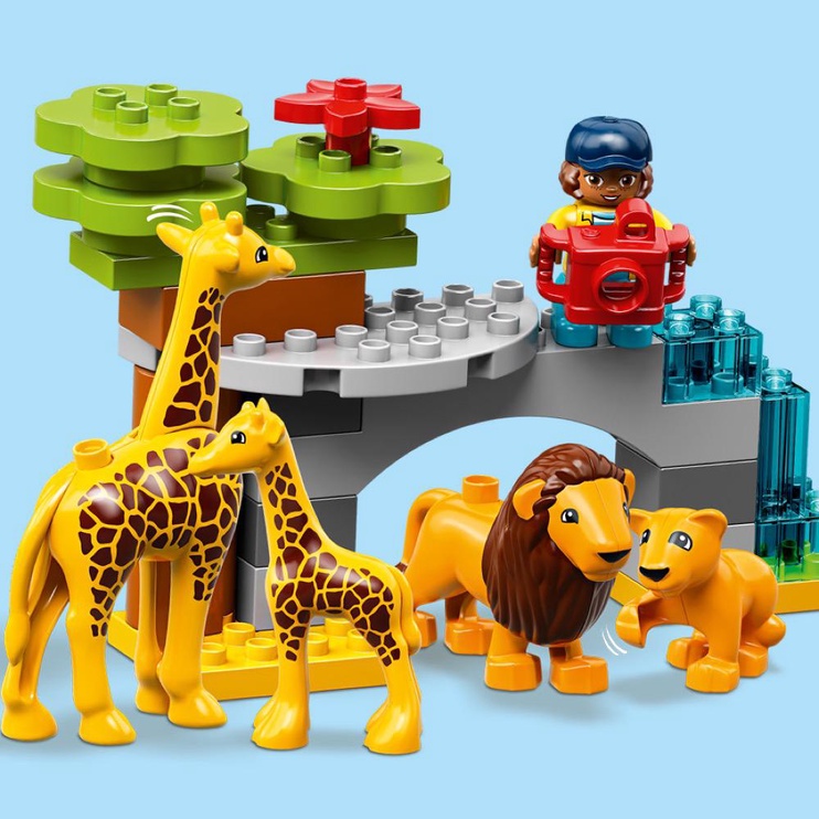 Konstruktor LEGO Duplo Maailma loomad 10907, 121 tk