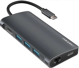 Adapter Natec Fowler 2, USB 3.0 / HDMI / Micro SD / USB Type A