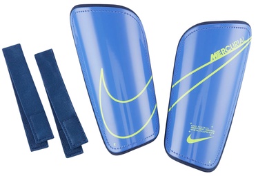 Apsauga Nike Mercurial Hardshell Shinguards, S, mėlyna