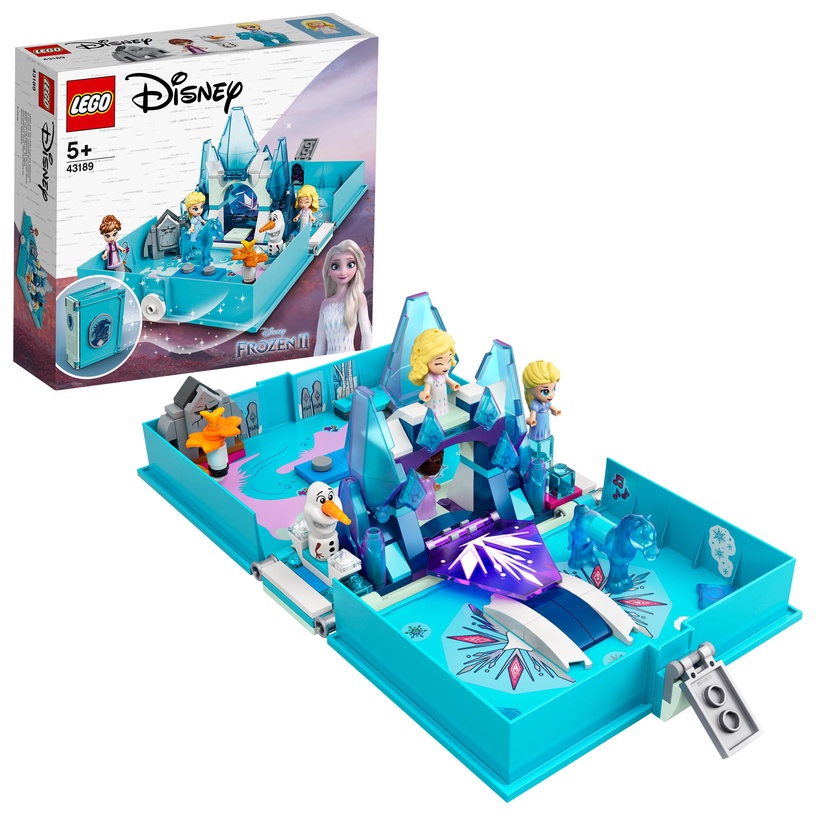 Konstruktors LEGO | Disney Princess™ Elzas un Noka piedzīvojumu pasaku grāmata 43189, 125 gab.