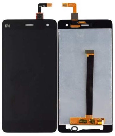 Запасные части для мобильных телефонов Xiaomi Mi 4 Black LCD Screen