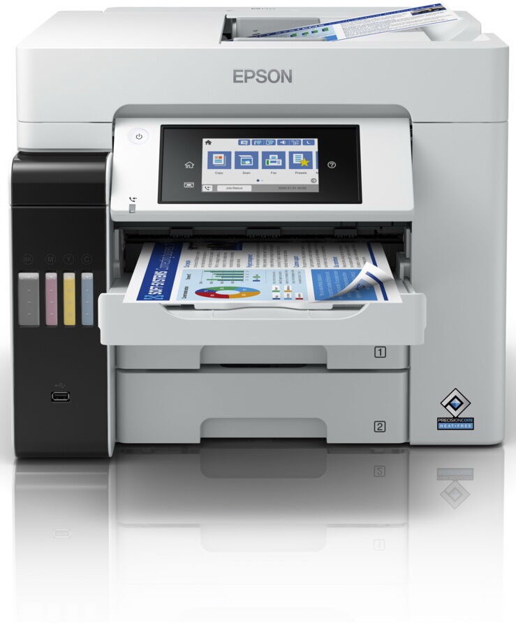 Daudzfunkciju printeris Epson EcoTank L6580, tintes, krāsains