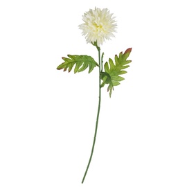 Искусственный цветок хризантем, белый, 750 мм