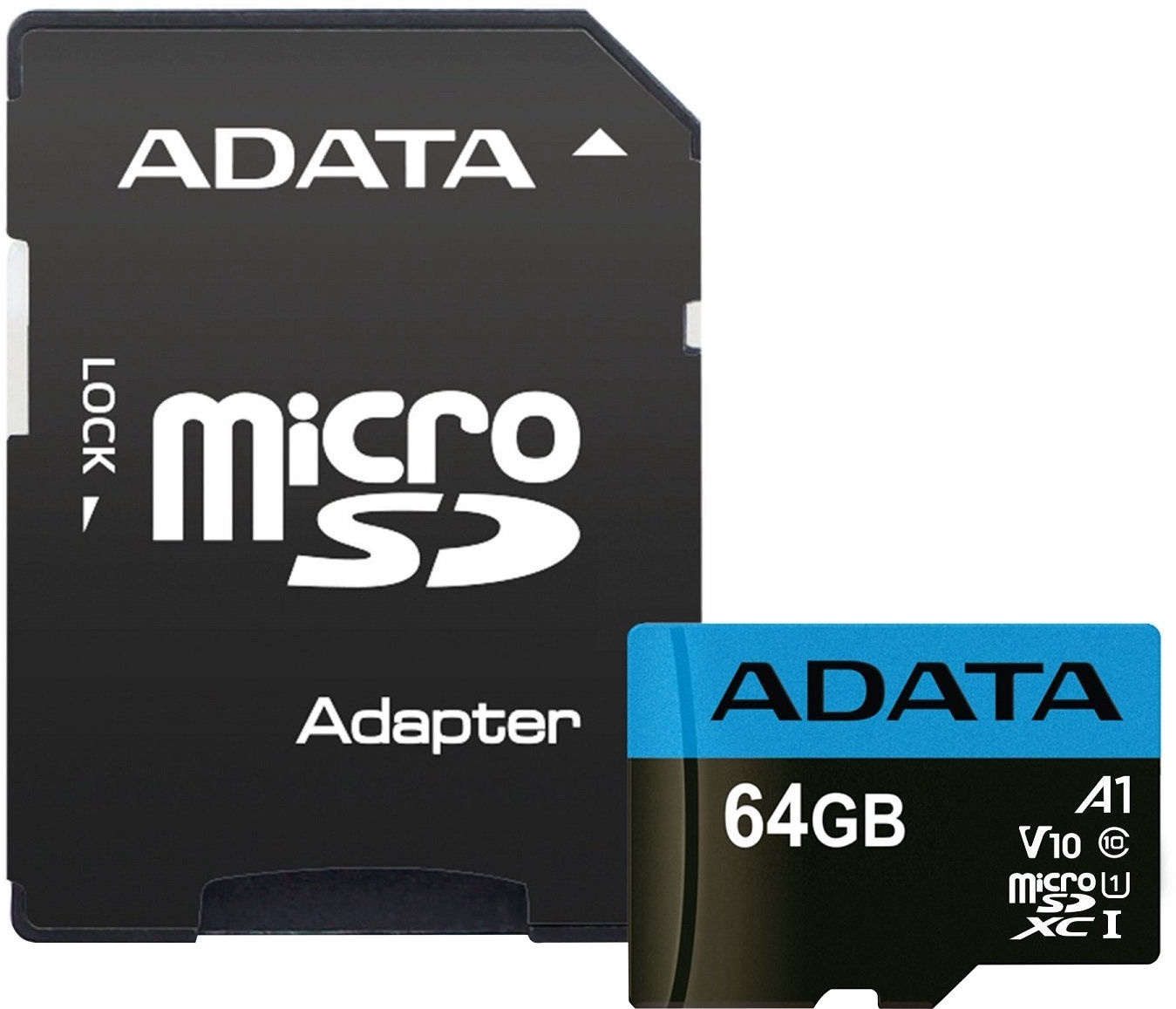 AtmintieskortelėAdataMicroSDHCC10PremierAdata,64GB,85Mb/s-25Mb/s