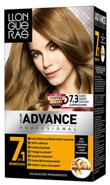 Kраска для волос Llongueras Color Advance, Golden Half Blonde, Golden Half Blonde 7.3, 0.125 л