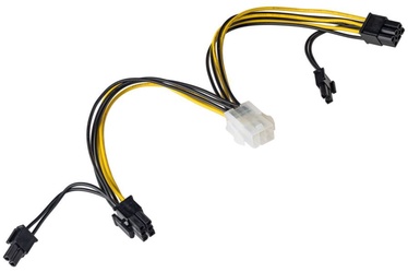 Akyga Cable PCI-e 6pin / PCI-e 6+2pin x 2 0.15m