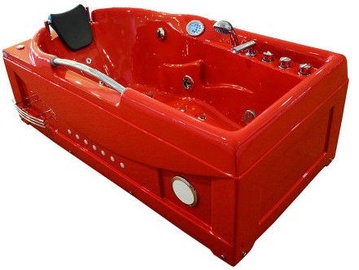 SN Bath O1634 168x87x60cm Red
