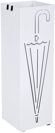 Lietussargu statīvs Songmics Umbrella, balta, 155x155x490 mm
