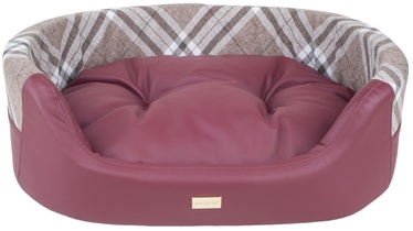 Amiplay Kent Dog Ellipse Bedding 2in1 S 54x45x16cm Burgundy