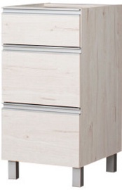 Bodzio Monia Lower Drawer Cabinet 40 Pearl Soma Oak