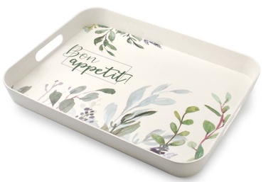 Mondex Bon Apetit Decorative Tray White