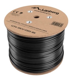 Lanberg Gelled Cable CAT 6 FTP 305m Black