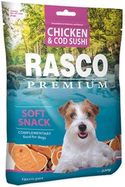 Rasco Dog Premium Snacks Chicken & Cod Sushi 230g