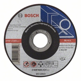 Lõikeketas Bosch, 115 mm x 1.6 mm x 22.23 mm