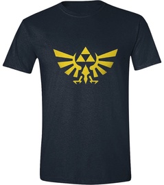 Licenced Zelda Hyrule Logo T-Shirt Navy XL