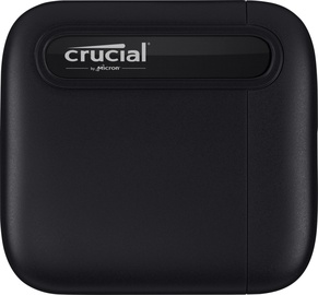 Kietasis diskas Crucial X6, SSD, 500 GB, juoda