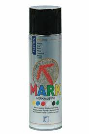 Aerosoolvärv Maston, tavaline, must, 0.5 l