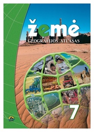Geografijos atlasas Žemė 7 klasei