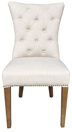 Ēdamistabas krēsls Home4you Holmes, smilškrāsas, 55 cm x 68 cm x 99 cm