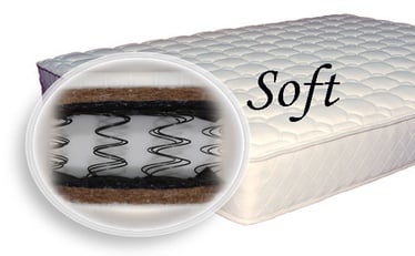 Matracis SPS+ Soft, 2000 mm x 1000 mm, regulējams