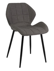 Стул для столовой Signal Meble Hals Black/Grey, 1 шт.