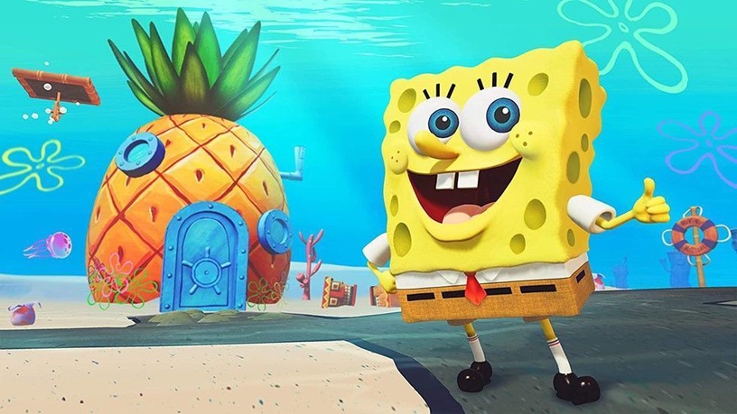 PlayStation 4 (PS4) mäng THQ SpongeBob Square Pants Battle for Bikini Bottom Rehydrated