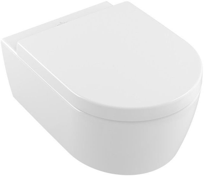 WC-pott, seinapealne Villeroy & Boch Avento, kaanega, 370 mm x 530 mm