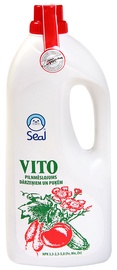 Mēslojums lapu dārzeņiem, ziediem Seal, 1.5 l