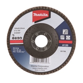 Lapiņu slīpēšanas disks Makita D-63507, 125 mm x 22.23 mm