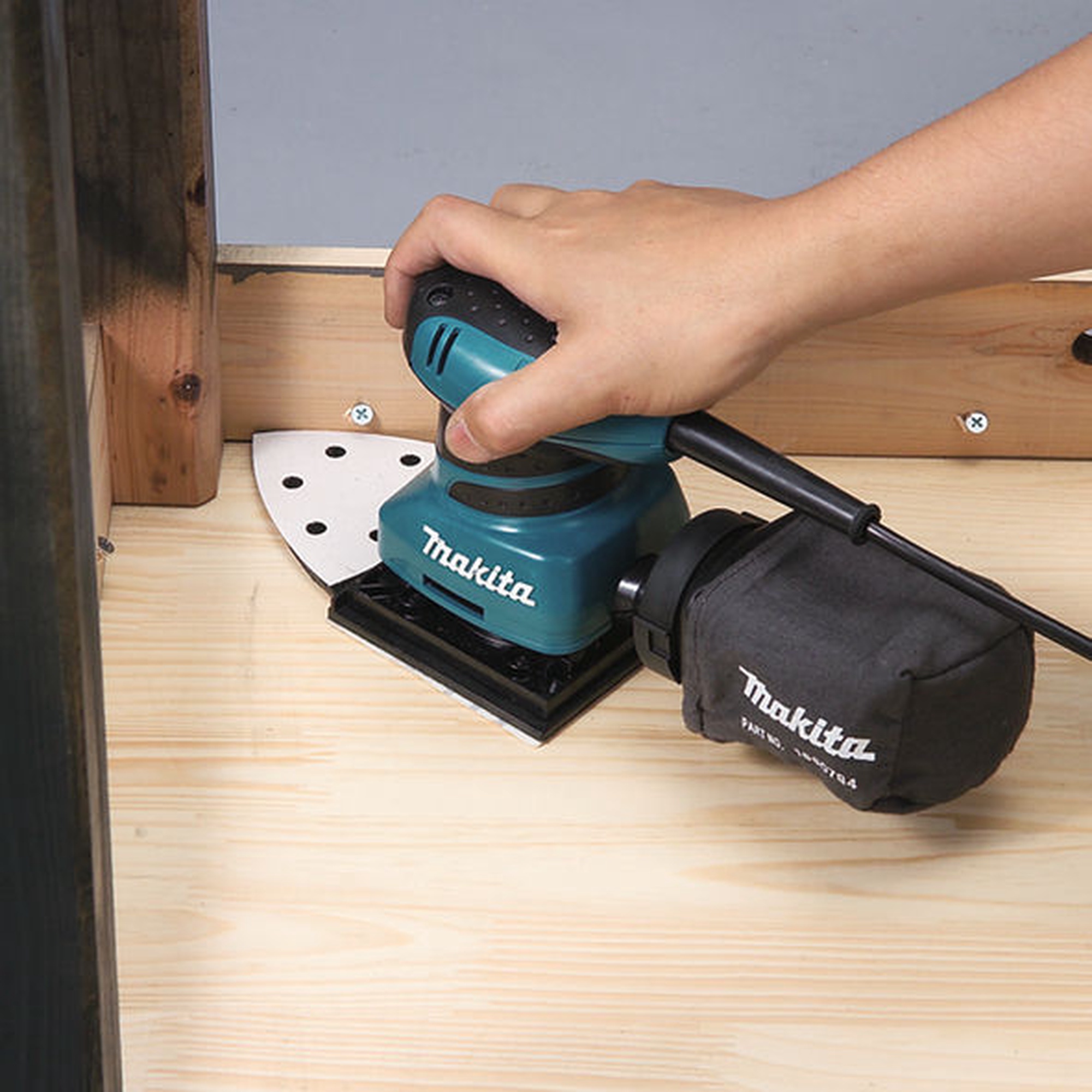 Makita BO4565K Triangular Detail Sander Senukai.lt