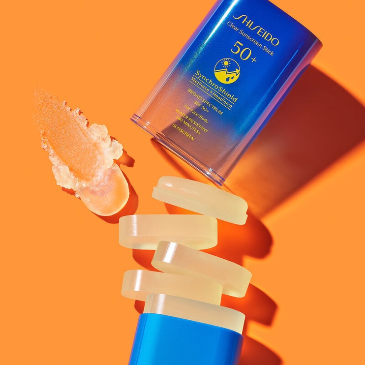 Zīmulis saules aizsardzībai Shiseido Clear Suncare SPF50, 20 ml