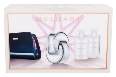 Набор для женщин Bvlgari Omnia Crystalline 65 ml EDT + 75 ml Body Lotion + 75 ml Shower Gel + Cosmetic Bag