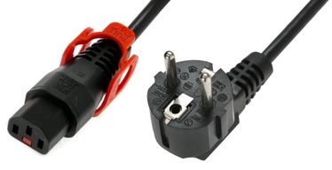 Assmann Cable IEC C13 / Schuko Black 2m