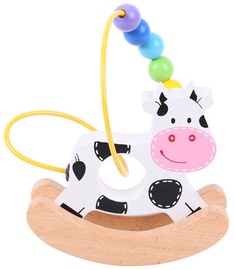 Bigjigs Toys Rocking Bead Frame Cow BB072