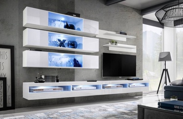 ASM Fly U6 Living Room Wall Unit Set White